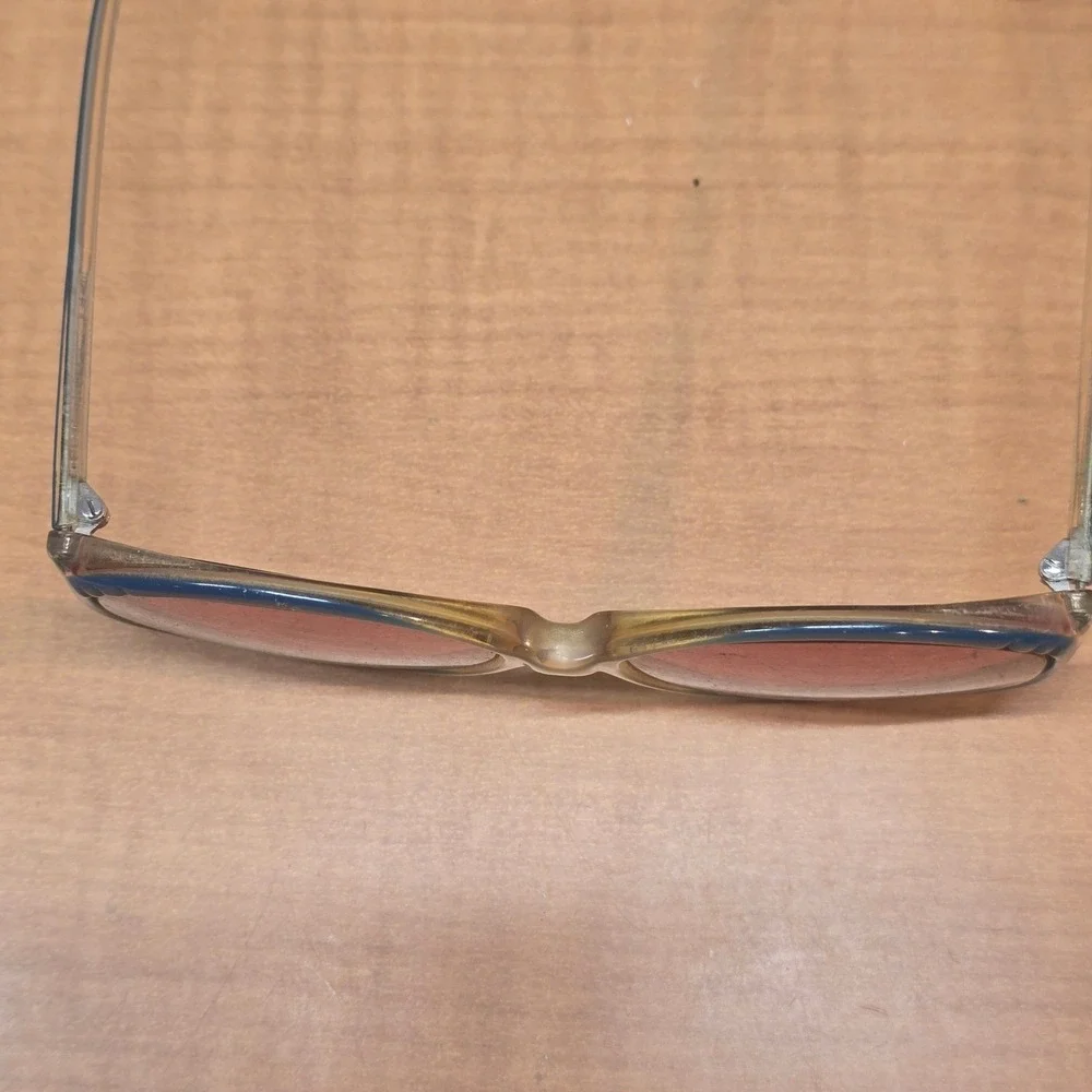 Vintage 1990s Glasses Ombre Frames Atlantic Noran Brand‎ Originally Sunglasses